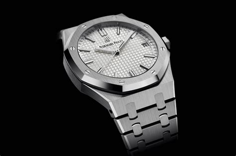 ap royal oak silver|audemars piguet royal oak silver.